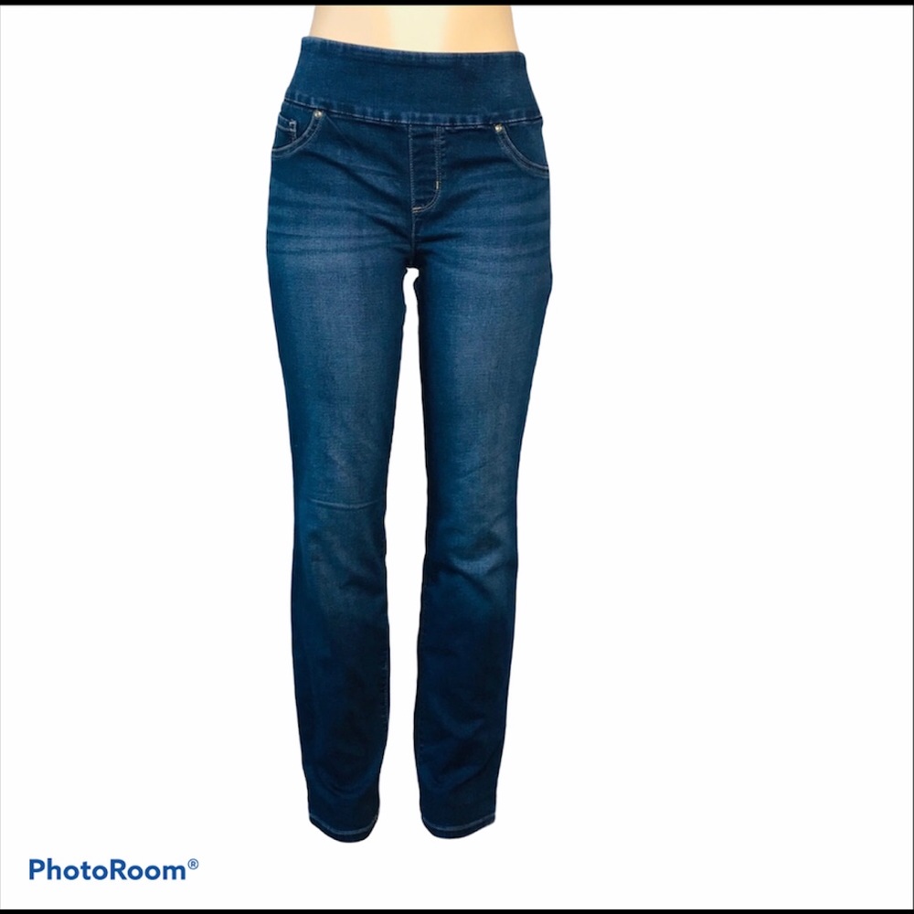 Lee sculpting jeans slim leg mid rise size 6M